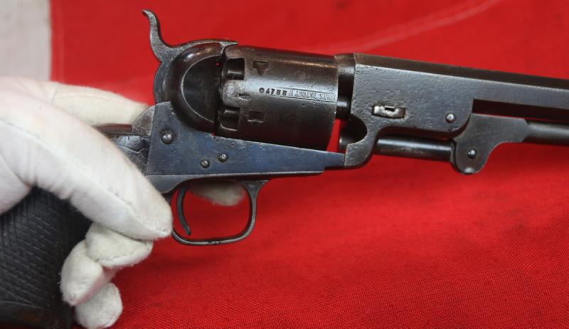 A Fine .36 Calibre Original Antique Colt Navy London Revolver, 1851 Model Navy Manufactured in 1855