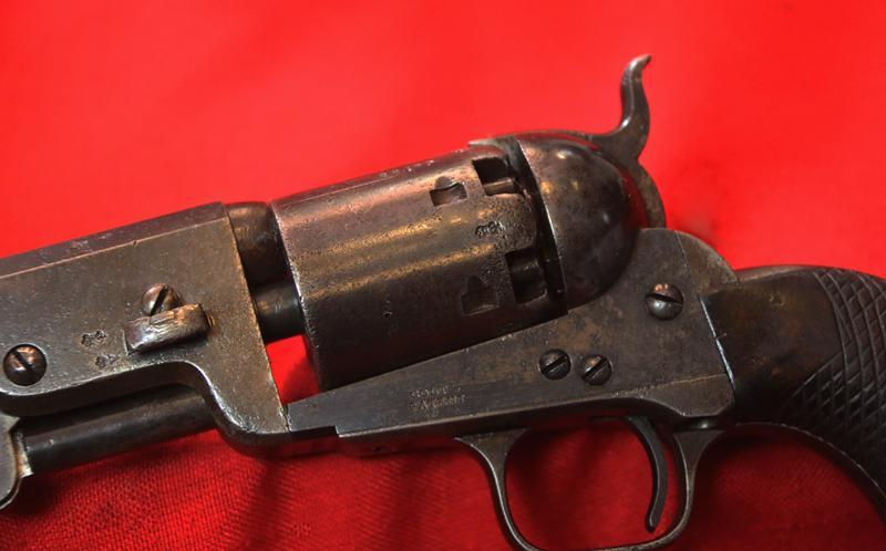 A Fine .36 Calibre Original Antique Colt Navy London Revolver, 1851 Model Navy Manufactured in 1855