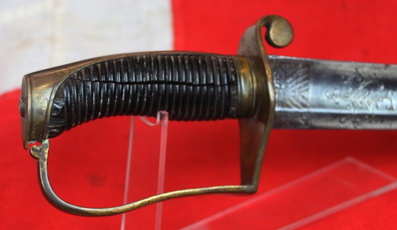 Rare English Light Dragoon Officer's Sword 1773, of the American Revolutionary War, Used By Both American and British Dragoon Regiments.