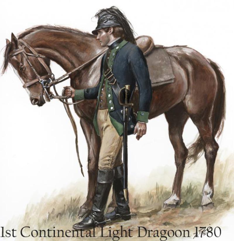 Rare English Light Dragoon Officer's Sword 1773, of the American Revolutionary War, Used By Both American and British Dragoon Regiments.