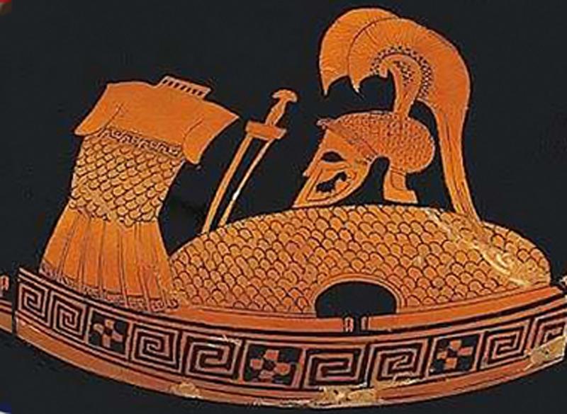 A Beautiful & Massive Ancient Bronze Age Long Sword Circa 1200 to 800 BC. As Used From Before and Including the Greco-Persian Wars, Such as the Battles of Marathon & Thermopylae. As Used in Hand To Hand Combat Between Xerxes' Immortals, and The Hoplites