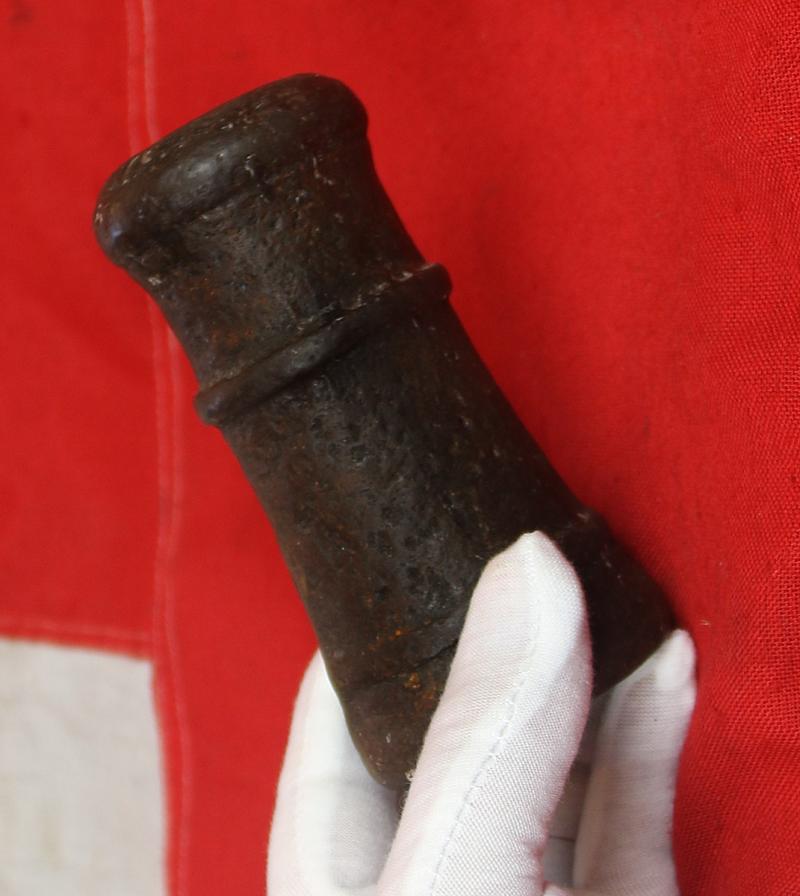 A Most Rare Early, 15th Century Medievil Iron Hand Cannon or 'Handgonne' Made in the Period, & Used From the Battle of Agincourt era.