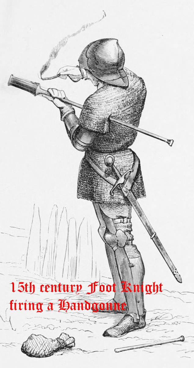 A Most Rare Early, 15th Century Medievil Iron Hand Cannon or 'Handgonne' Made in the Period, & Used From the Battle of Agincourt era.