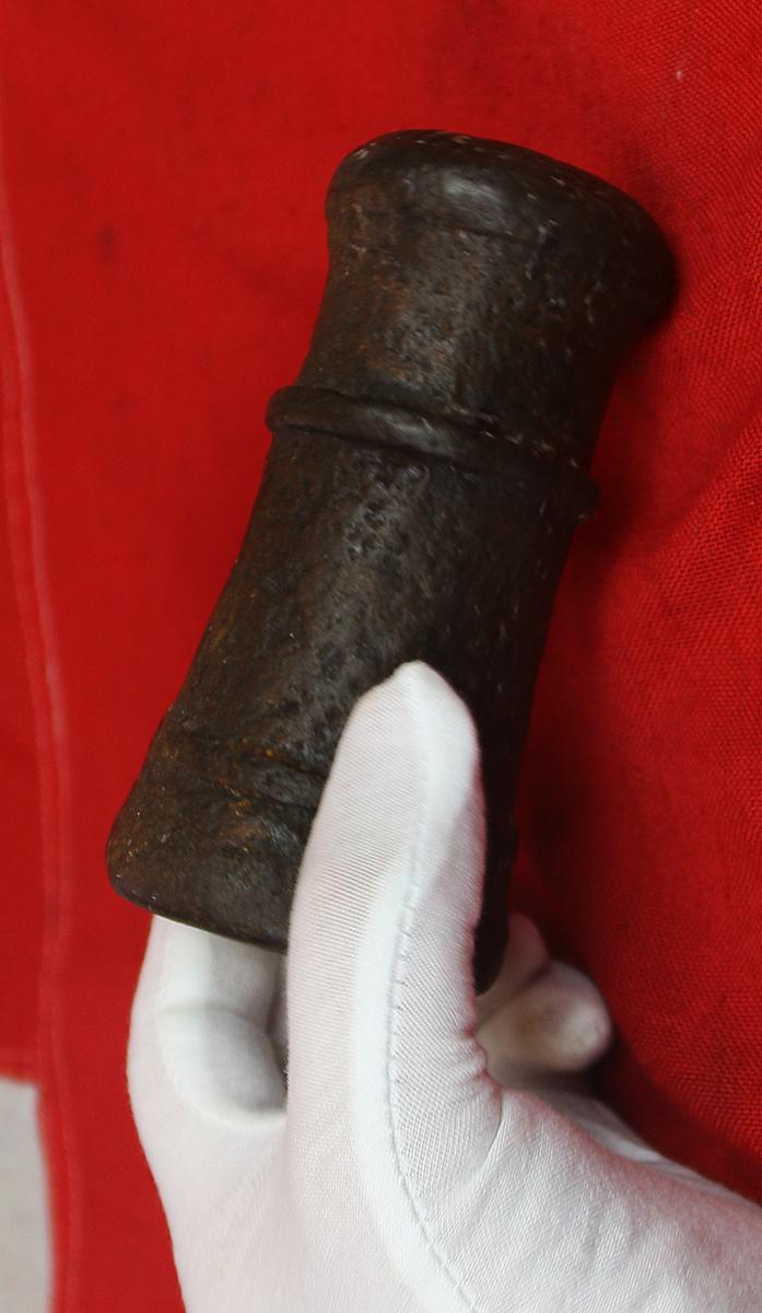 A Most Rare Early, 15th Century Medievil Iron Hand Cannon or 'Handgonne' Made in the Period, & Used From the Battle of Agincourt era.