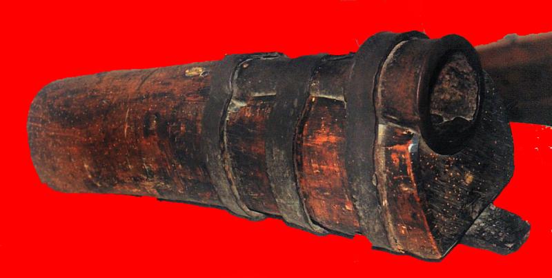 A Most Rare Early, 15th Century Medievil Iron Hand Cannon or 'Handgonne' Made in the Period, & Used From the Battle of Agincourt era.