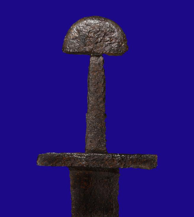 A Beautiful Ancient Original Viking Broadsword, From The Era Of The Norsemen’s Raids in Northern France, Around 1150 Years Ago & Their Raids Upon England & Ireland Up To The 11th Century.