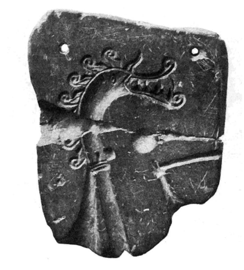 An Extraordinary, 1100 to 1200 year old, Original, Ancient Viking Draken Head Staff Mount. A Knob of a Staff or Wand of Magic, Used By A Völva, a Sorcerer or Sorceress of Seiđr. A Seiðstafr, The Staff of Power in Viking Occult & Magick