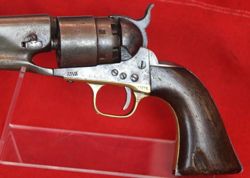A Good Original US Civil War .44 Cal. Colt, 1860 Model Army Percussion Revolver. Manufactured in 1862