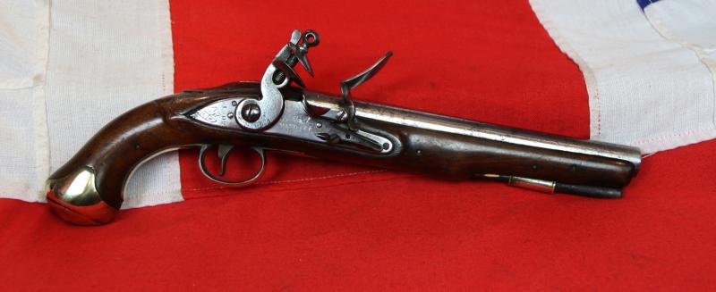A Stunning British Regulation Pattern Light Dragoon Pistol by Barnett Dated 1802 Inspected by Richard Duce of The Ordnance A Contract Gunmaker Of The British Light Dragoons In the Peninsular and Waterloo Originally For the EIC Cavalry Contract