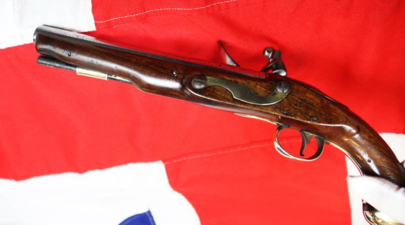 A Stunning British Regulation Pattern Light Dragoon Pistol by Barnett Dated 1802 Inspected by Richard Duce of The Ordnance A Contract Gunmaker Of The British Light Dragoons In the Peninsular and Waterloo Originally For the EIC Cavalry Contract