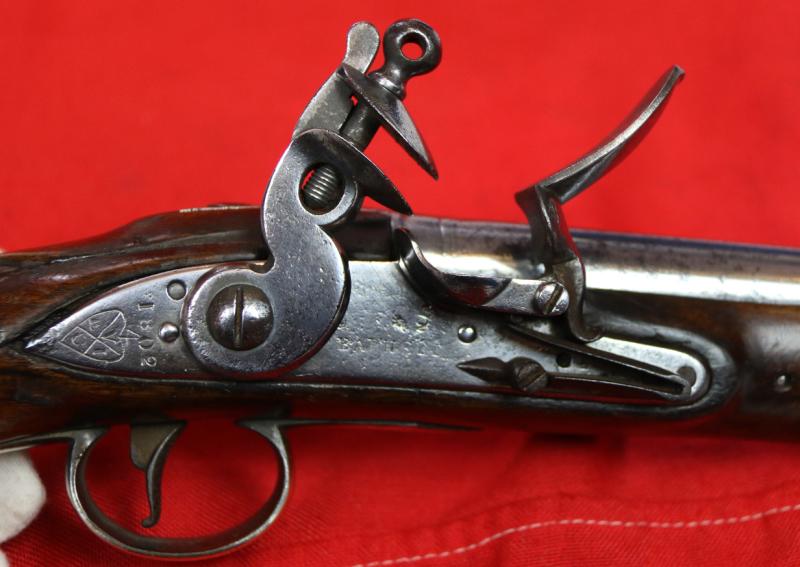 A Stunning British Regulation Pattern Light Dragoon Pistol by Barnett Dated 1802 Inspected by Richard Duce of The Ordnance A Contract Gunmaker Of The British Light Dragoons In the Peninsular and Waterloo Originally For the EIC Cavalry Contract