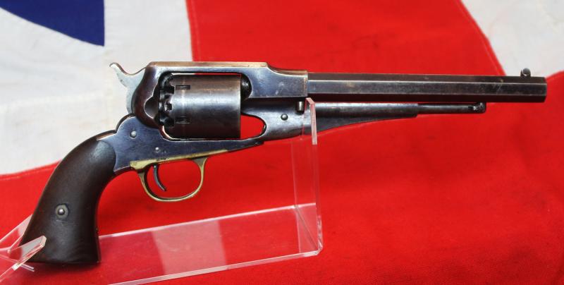 A Singularly Fine Remington New Model Army .44 Cal. Civil War Revolver With Around 80% Original Mirror Blue Finish Remaining