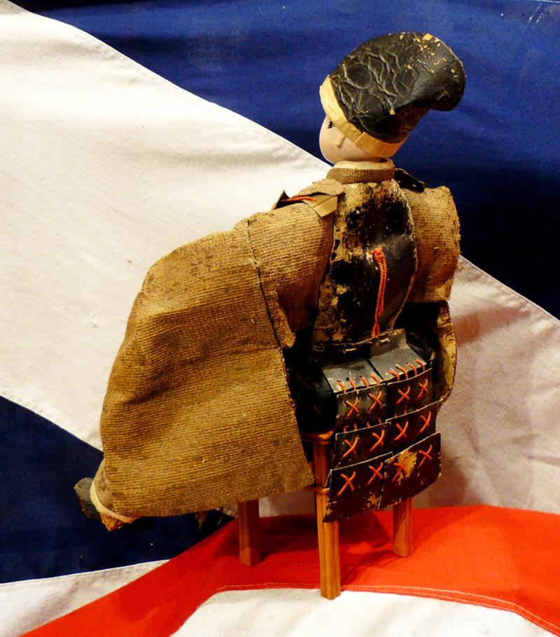 A Superb Antique Edo Period Musha-Ningyo Samurai General Warrior Doll. A Uniquely Japanese Art Form Representing The Legendary Samurai