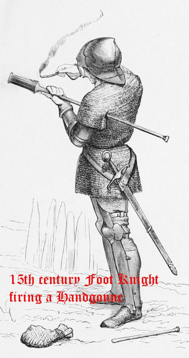 A Most Rare Early, 14th Century, circa 1340, Medievil Iron Hand Cannon or 'Handgonne' Made in the Period, & Used From the Battle of Crecy and Poitier Era.