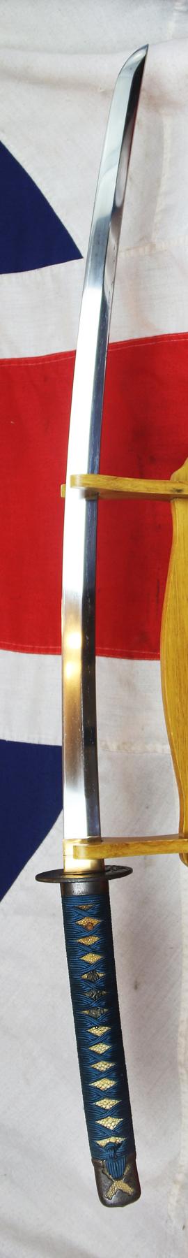 An Ancient Nambokochu Han Dachi Mounted Nambokochu Period Samurai Koto Era Katana up to 600 Years Old