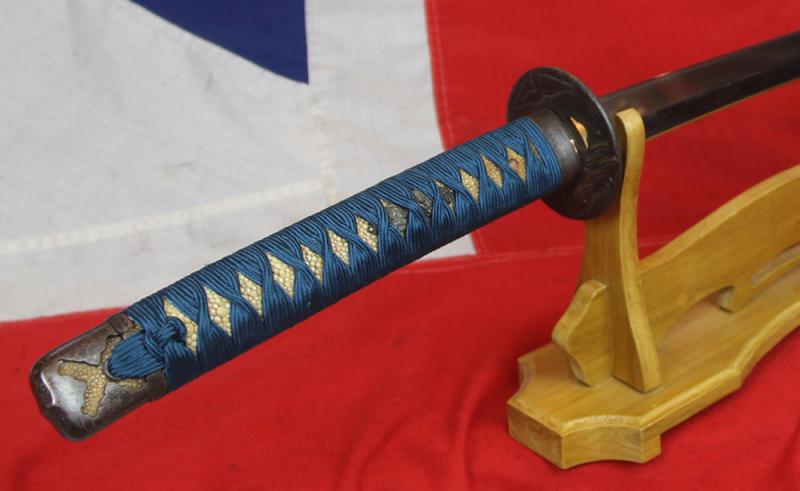 An Ancient Nambokochu Han Dachi Mounted Nambokochu Period Samurai Koto Era Katana up to 600 Years Old