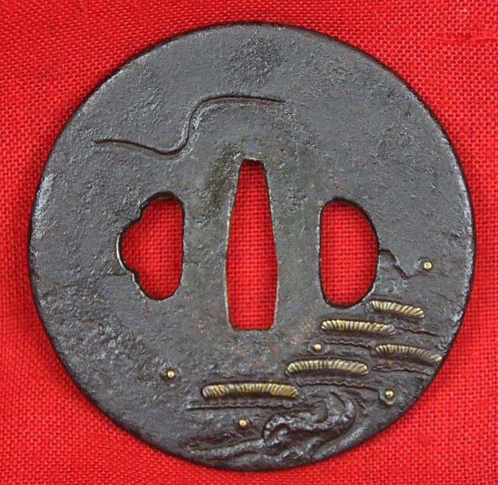 An Ancient Nambokochu Han Dachi Mounted Nambokochu Period Samurai Koto Era Katana up to 600 Years Old