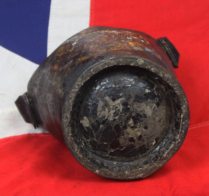 A King George IIIrd Royal Naval Fire Bucket Issued by the Board of Ordnance Circa 1790's. As Used on HMS Victory and The British Ship's-of-the-Line