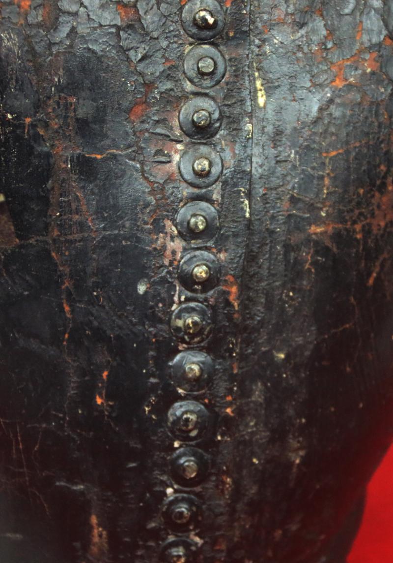 A King George IIIrd Royal Naval Fire Bucket Issued by the Board of Ordnance Circa 1790's. As Used on HMS Victory and The British Ship's-of-the-Line
