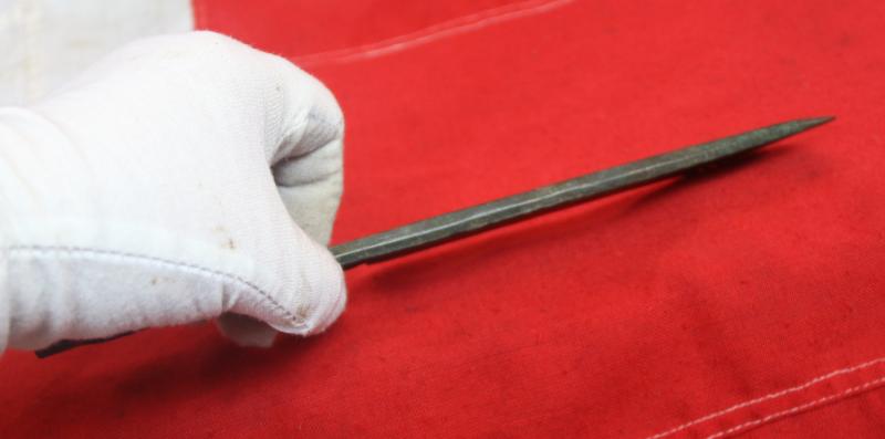 A Most Rare Bronze Age 'Celtic' Ring Dagger Knife Around 2500 Years Old. In Superb Excavated Condition.