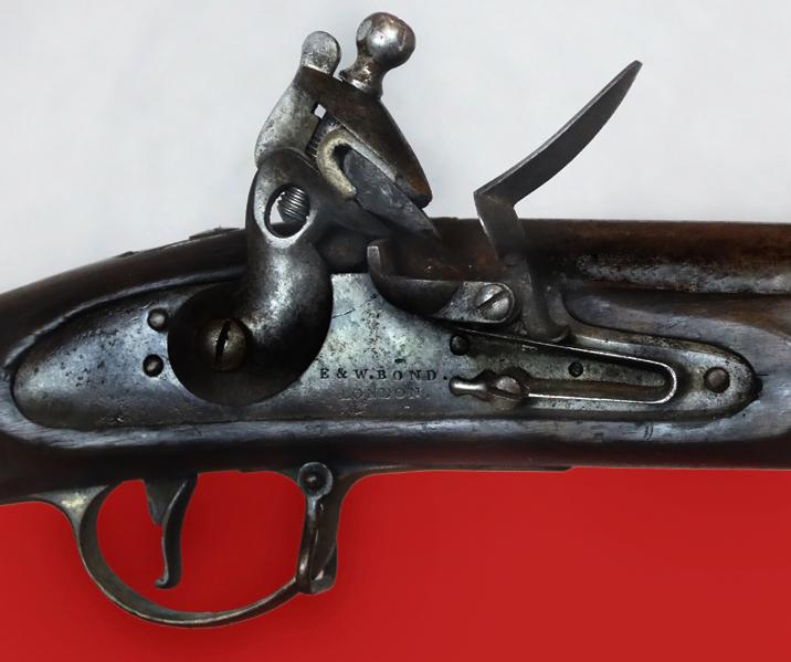 A Super & Historical Brown Bess Flintlock Musket & Bayonet. In Its Final Service Days, Part of the Arms Used by The Expeditionary Sailing Schooner & Steam Ship of the River Niger. Engraved With the Name of The 1st Propeller Driven Exploring Steamship