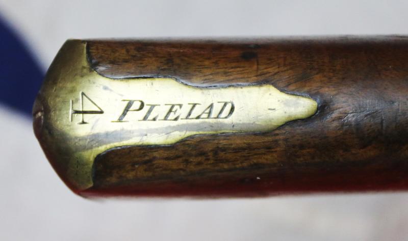 A Super & Historical Brown Bess Flintlock Musket & Bayonet. In Its Final Service Days, Part of the Arms Used by The Expeditionary Sailing Schooner & Steam Ship of the River Niger. Engraved With the Name of The 1st Propeller Driven Exploring Steamship