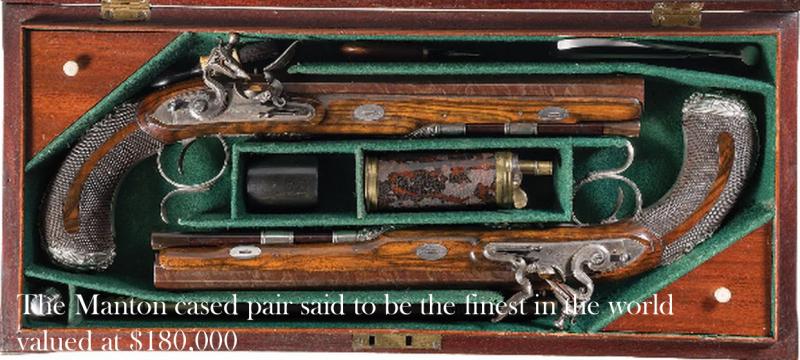 A Superb, English, Late 18th Century Duelling Pistol By One of The Worlds Greatest Gunsmiths, John Manton of Dover St. London