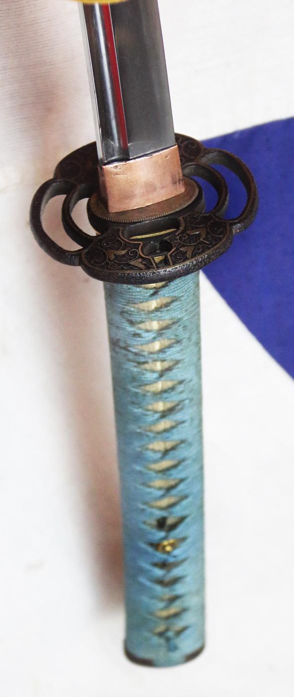 A Singularly Fabulous Ancient Koto Period 15th Century Katana Circa 1480, With Stunning Heianjo School Tsuba