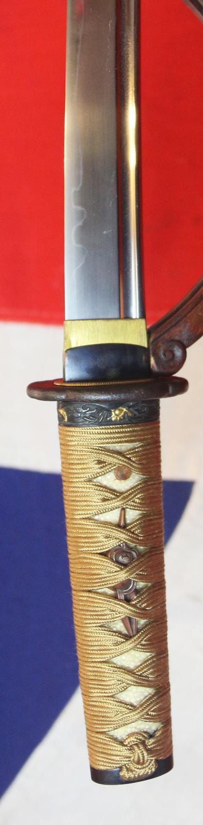 A Fabulous and Utterly Beautiful Koto Period Wakizashi, Circa 1550. a Strong and Very Powerful Blade with a Stunning Hamon in Excellent Polish