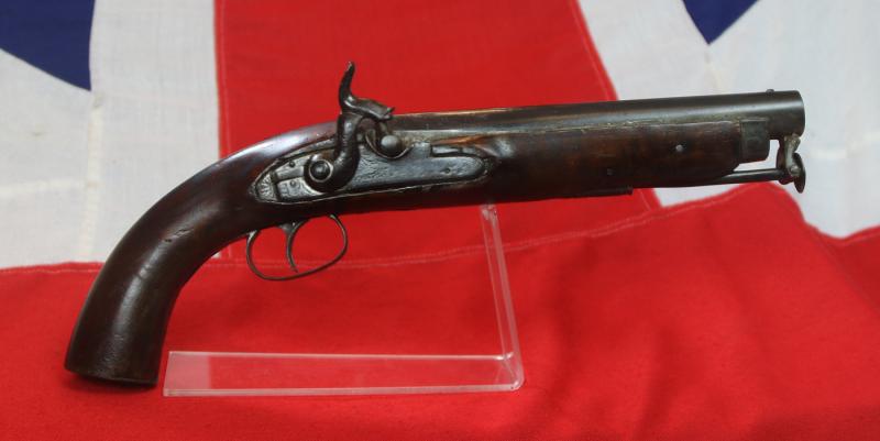 An 19th Century 1842 Pattern Lancer Officer's Percussion Pistol