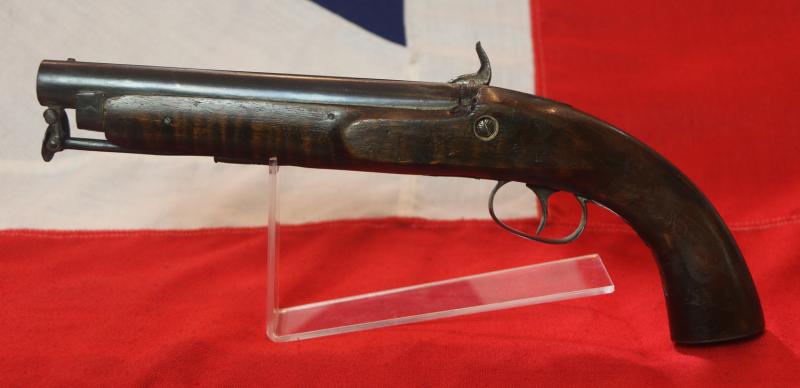 An 19th Century 1842 Pattern Lancer Officer's Percussion Pistol