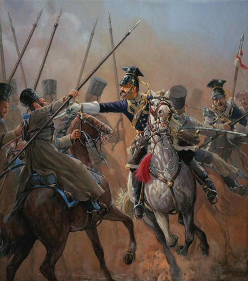 An 19th Century 1842 Pattern Lancer Officer's Percussion Pistol