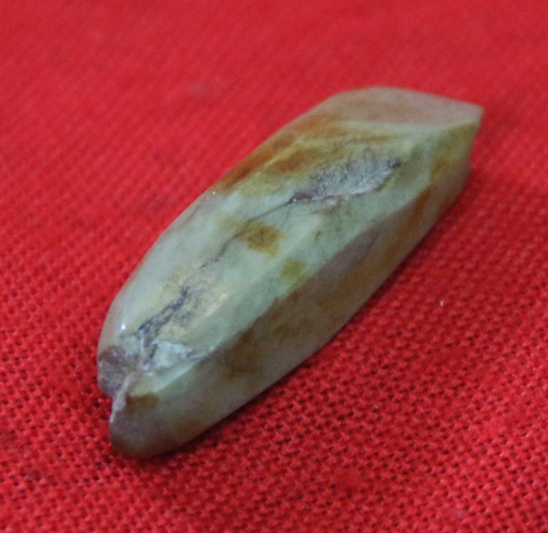 A Small & Beautiful Neolithic 7000 to 10000 Year Old Small Polished Stone Age Symbolic Flint Hand Axe 5000 to 8000 bc