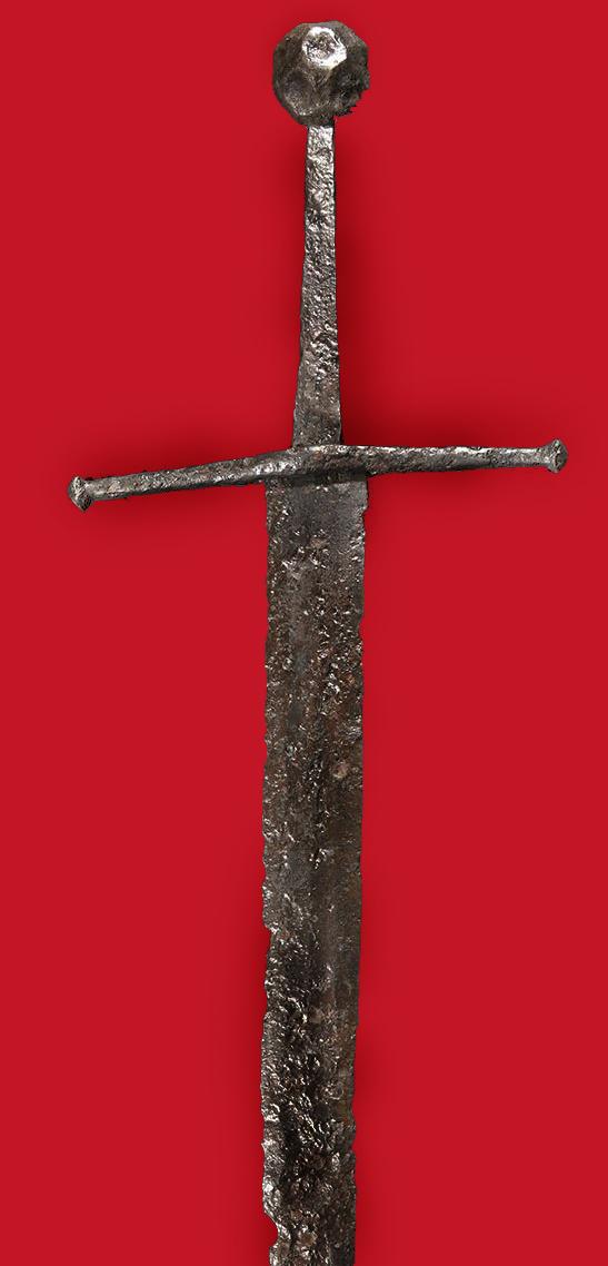 A Battle of Agincourt, Henry Vth, Knightly Hand and a Half Sword, Also Known as a Bastard Sword, due to It Being A Transition Sword From A Single Handed To A Two Handed Sword