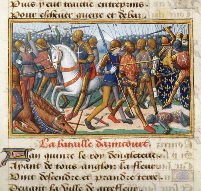 A Battle of Agincourt, Henry Vth, Knightly Hand and a Half Sword, Also Known as a Bastard Sword, due to It Being A Transition Sword From A Single Handed To A Two Handed Sword