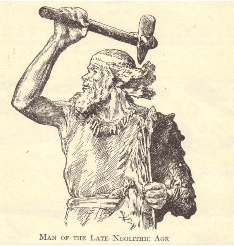 A Stunning & Rare Original Neolithic Battle Axe 4,000 to 5,000 Years OId. Recovered From Oxfordshire. With An Incredible Weighty Heft of Two Pounds. Potentially A PreHistoric Anglo-Norse Weapon
