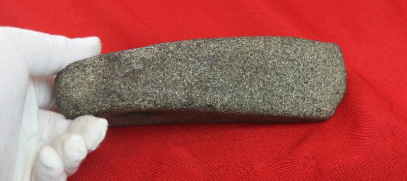 A Stunning & Rare Original Neolithic Battle Axe 4,000 to 5,000 Years OId. Recovered From Oxfordshire. With An Incredible Weighty Heft of Two Pounds. Potentially A PreHistoric Anglo-Norse Weapon