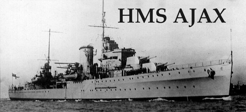 Battle of the River Plate, HMS Ajax Miniature Wooden Barrel Made From Teak from the Ship