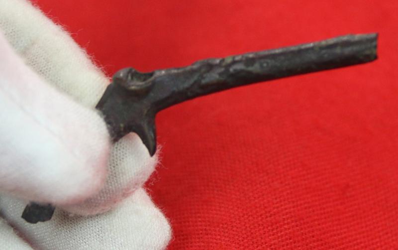 An Extraordinary Original Conversation Piece. A Superb, Original, Late Queen Elizabeth Ist to King James Ist Period Miniature Pistol. Late 1500's, To The Turn of The 17th Century, Functioning Miniature Pistol