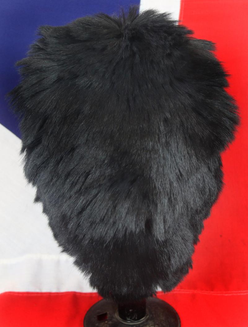 A Very, Very Rare Scots Fusilier Guards Officer's Bearskin Cap 1854. Used at Sebastopol and Alm. The Only Other 'Foldable' Bearskin, Surviving From The Crimean War, That We Know Of, Can Be Seen in The Guards Museum