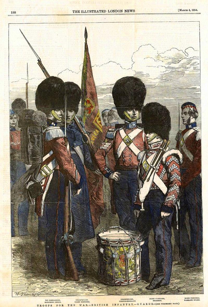 A Very, Very Rare Scots Fusilier Guards Officer's Bearskin Cap 1854. Used at Sebastopol and Alm. The Only Other 'Foldable' Bearskin, Surviving From The Crimean War, That We Know Of, Can Be Seen in The Guards Museum