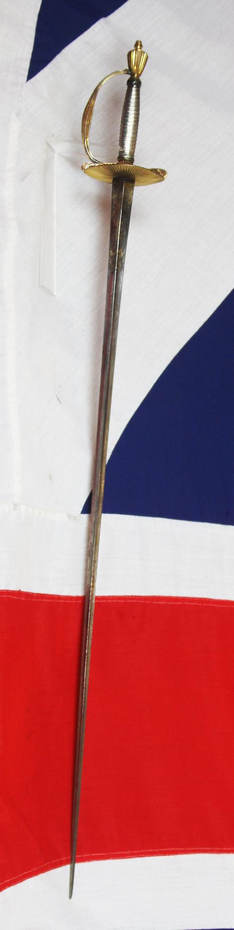 A Wonderful, Napoleonic Wars Period Museum Piece, A Highest Ranking British Officer's Sword Bespoke Commisioned For The Highest Ranking Officers of Both The Navy or Army, A 1790's Admiral of the Fleet or Field Marshal's Sword In Fabulous Condition