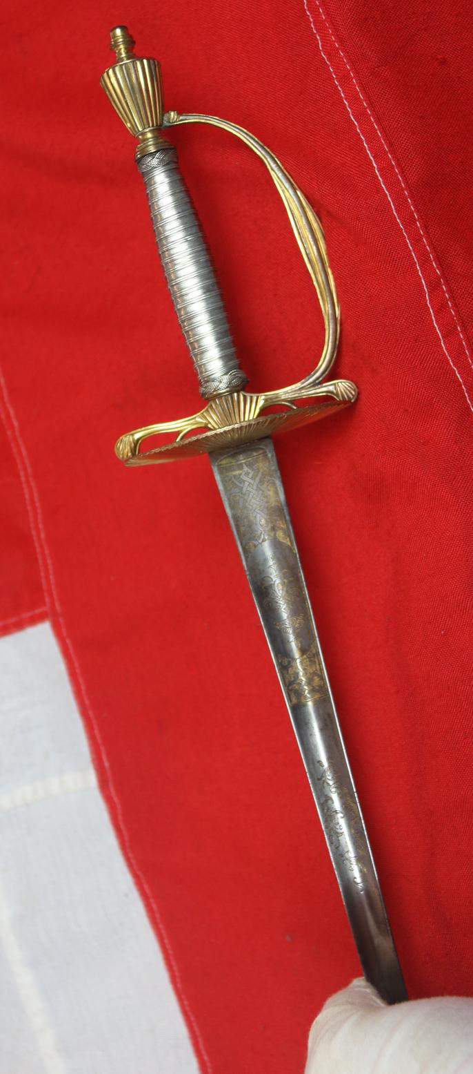 A Wonderful, Napoleonic Wars Period Museum Piece, A Highest Ranking British Officer's Sword Bespoke Commisioned For The Highest Ranking Officers of Both The Navy or Army, A 1790's Admiral of the Fleet or Field Marshal's Sword In Fabulous Condition