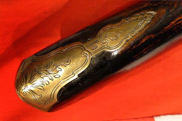 A Most Beautiful Early 18th Century Austrian Flintlock, A Royal Castle Gun, Originally Made in Vienna Possibly by Fowler & Riflemaker Casper Zelner. Latterly Used in the American Revolutionary War of the 1770's