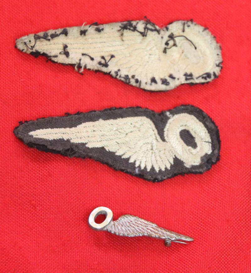 Aircrew Europe Six Medal Group, With Africa Star and 1942-43 Bar, 13th Squadron Observer, Operation Jubilee, 19/8/1942, the Dieppe Raids, One of the Top Five Most Secret Operations of WW2 with His Observer Wing {x 2} Dog Tags, Cap Badge & Silver O Wing