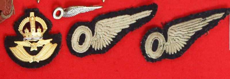 Aircrew Europe Six Medal Group, With Africa Star and 1942-43 Bar, 13th Squadron Observer, Operation Jubilee, 19/8/1942, the Dieppe Raids, One of the Top Five Most Secret Operations of WW2 with His Observer Wing {x 2} Dog Tags, Cap Badge & Silver O Wing