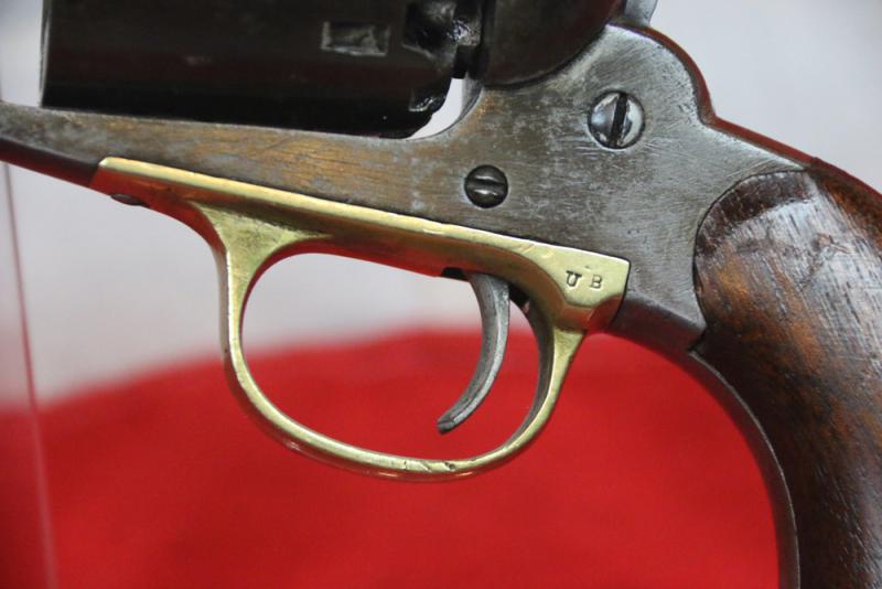 An Original US Civil War Remington New Model Army Revolver With Later Bespoke Antique Fitted Case, Flask & Tools. One Of the Most Iconic Revolvers Used During The US Civil War & Wild West Era.