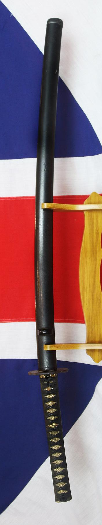 A Wonderful Late Koto to Early Shinto Period Samurai Katana In Superb Condition Circa 450 Years Old. Superb Original Full Suite of Original Edo Koshirae, Including Gold and Shakudo Goto School Mounts & Signed Tsuba