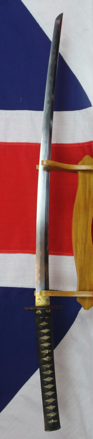 A Wonderful Late Koto to Early Shinto Period Samurai Katana In Superb Condition Circa 450 Years Old. Superb Original Full Suite of Original Edo Koshirae, Including Gold and Shakudo Goto School Mounts & Signed Tsuba