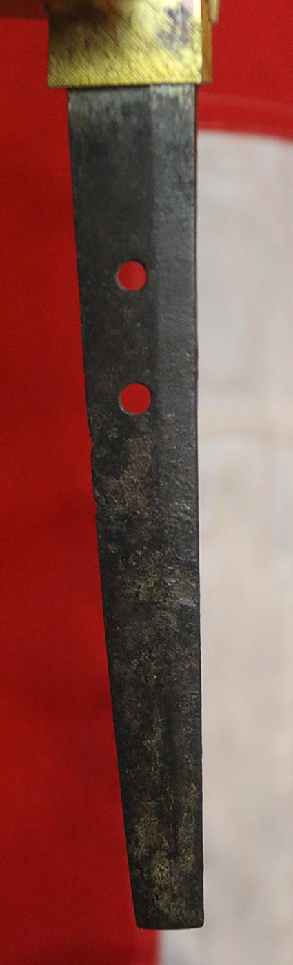 A Wonderful Late Koto to Early Shinto Period Samurai Katana In Superb Condition Circa 450 Years Old. Superb Original Full Suite of Original Edo Koshirae, Including Gold and Shakudo Goto School Mounts & Signed Tsuba